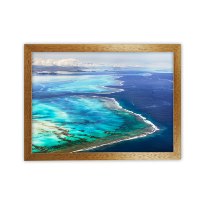 Aerial Reef by Karsten Wrobel - Print on Canvas
