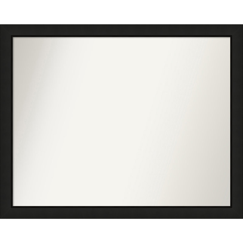 Phil Solid Wood Wall Mirror, Rectangle, 28.25" x 35.25"