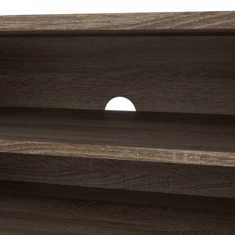 Karlin 68 Inch Wide Media Console, Brown