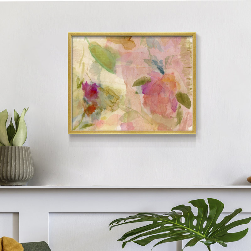 Softly Summer VIII -Framed Print - Restickable, 11'' H x 14'' W