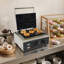 Machine à beignets professionnelle de 33 cm (13 pouces), gaufrier à 5 trous en forme de fleur de prunier, 1,55 kW, 110 V