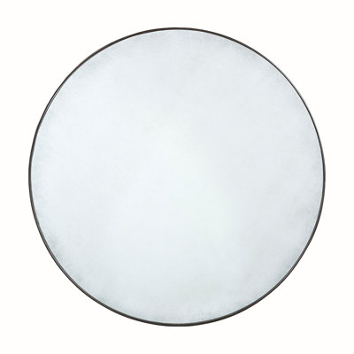 Raleigh Round Aluminum Mirror
