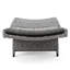 Chaise longue en osier Crete