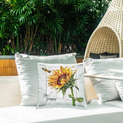 Coussin Bee Happy Levison Designs