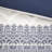 Mila Navy 100% Cotton 3-Piece Full/Queen Comforter Set with Chenille Tufting-87514352-87514354