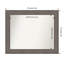 Miroir d'appoint mural encadré en bois Christina-Marie-529995968