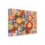 «Folk Bouquet On Canvas» par Ania Zwara, reproduction