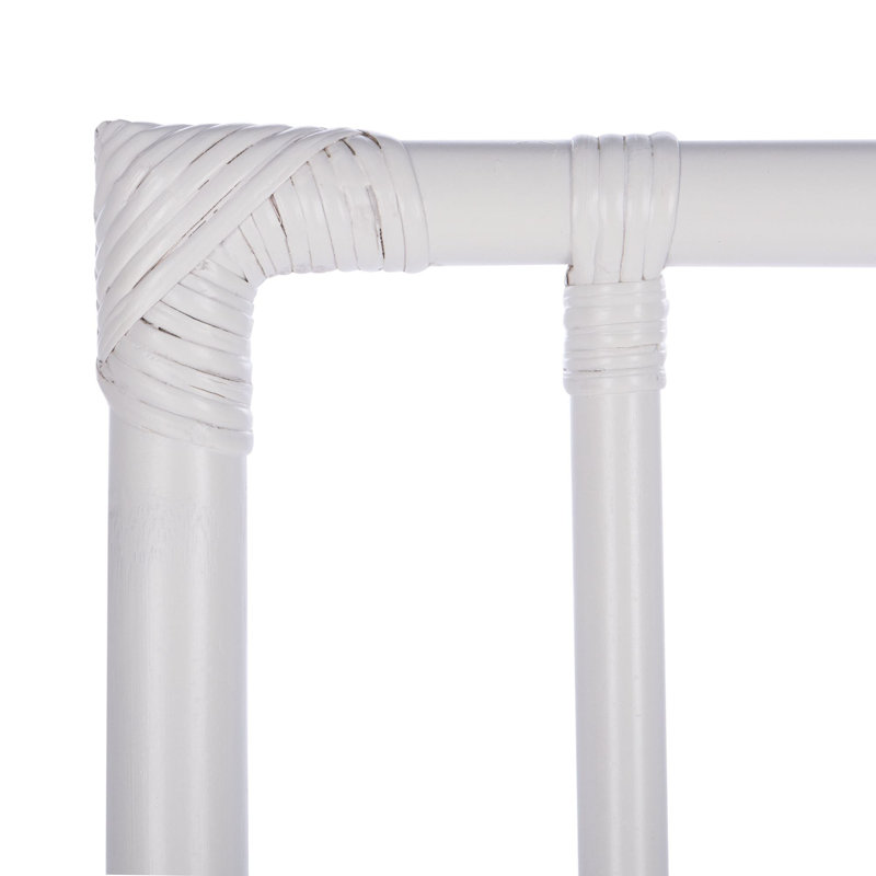 Chaise parsons Mylas Elston, Blanc