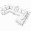 Oswaldo Upholstered " Chenille Sectional-1330564139-1330564137