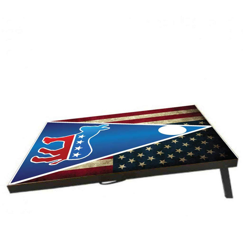 VictoryStore.com Solid Wood Cornhole Set