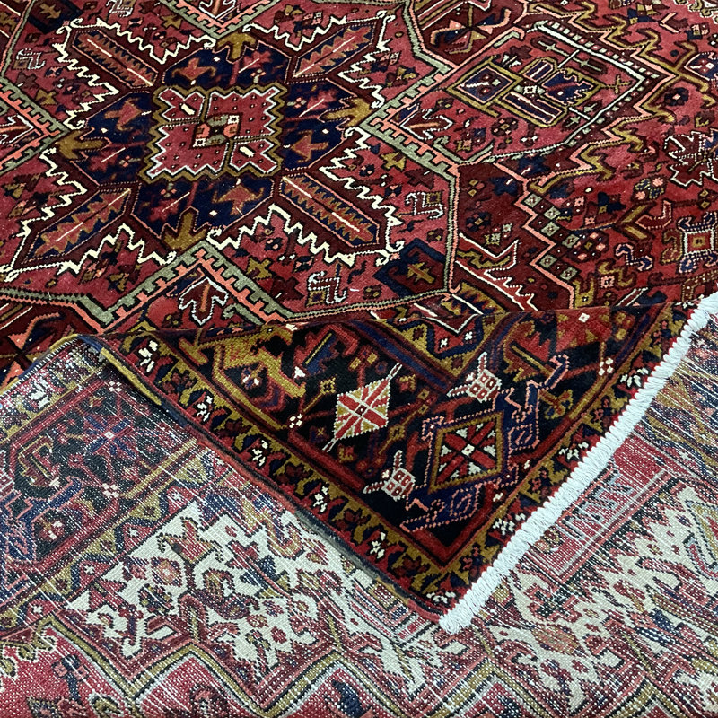 HERAT ORIENTAL Handmade Heriz Wool Rug