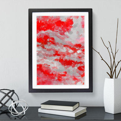Into The Mystic Abstract - Single Picture Frame Print