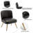 Milla Faux Leather Side Chair-1262481902