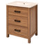 Meuble-lavabo moderne 24 po avec lavabo en céramique 24 po et 3 tiroirs
