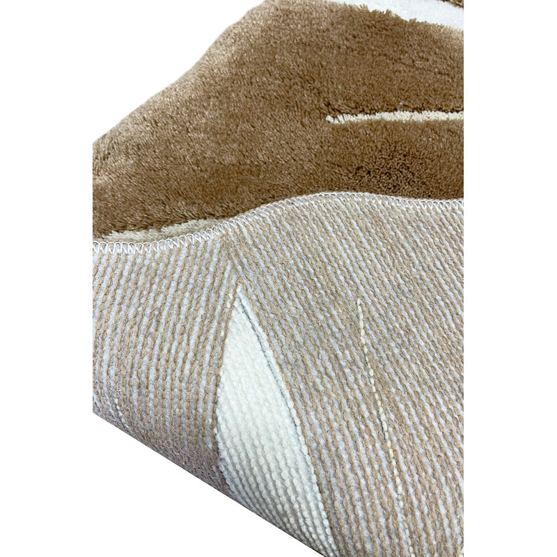 Alon Plastic / Acrylic Non-Slip Bath Mat, Beige