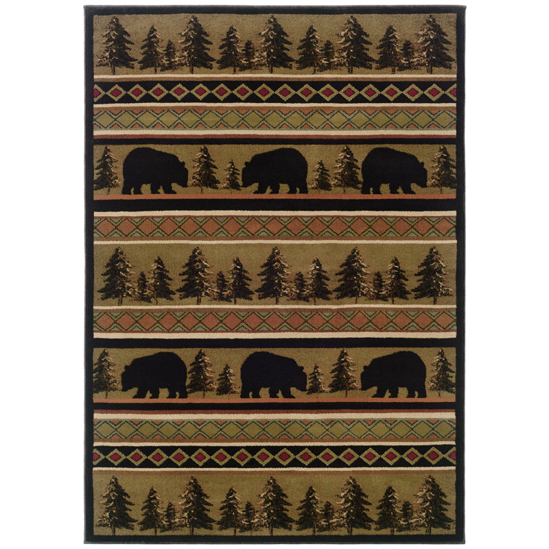 Appomattox Geometric Indoor Rug, Rectangle 6'7" x 9'6"