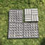 Carreaux de terrasse à emboîtement 12 po x 12 po-86568217