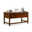 Bureau rétro en bois massif de style américain avec tiroirs