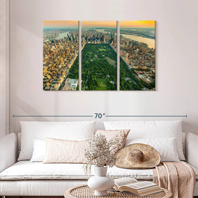 Rorry Central Park Summer Day, 28" H x 45" W