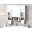 Bathroom Wall Mounted Storage Cabinet - Elegant & Practical Design 35'' X 28'' Build Stylish