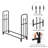 45.7'' W Metal Log Rack