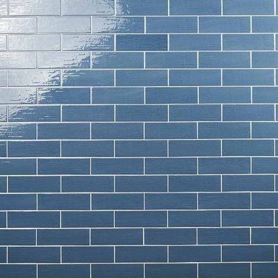 Kiln 3 in. x 9 in. Glossy Porcelain Tile
