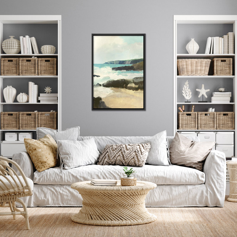 Coastal Retreat Rocky Beach, 24" H x 16" W