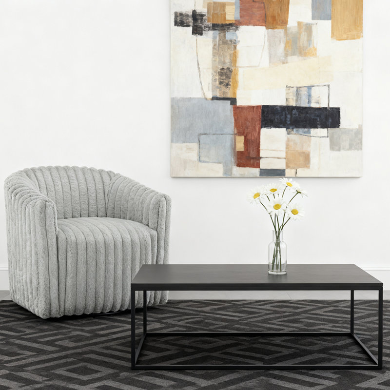 Fauteuil demi-tonneau Modern