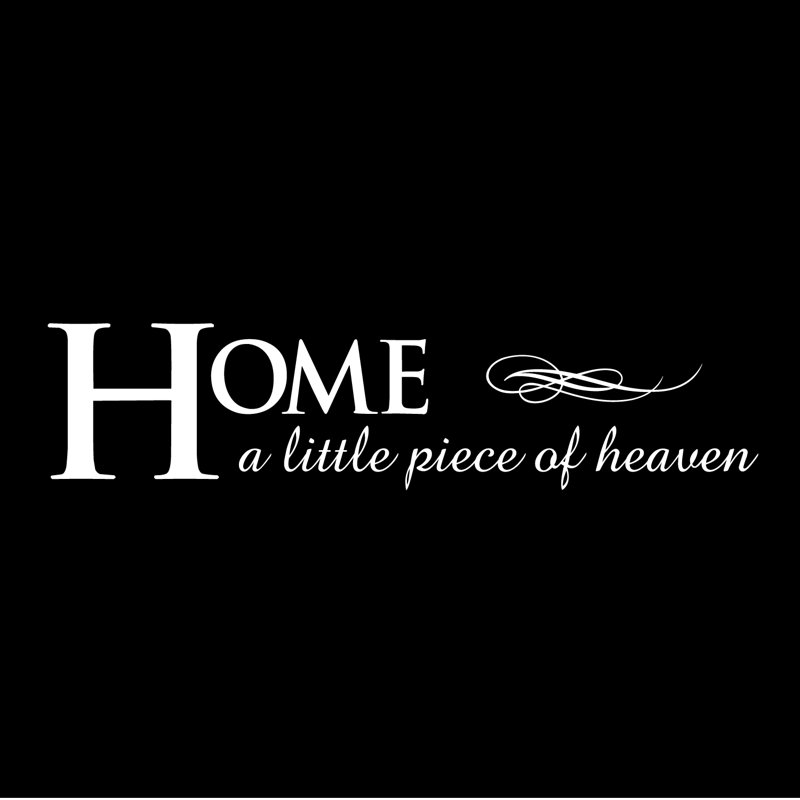 Décalcomanie murale little of céleste home-a little, H 12 po x l 47 po x P 0,01 po, Blanc