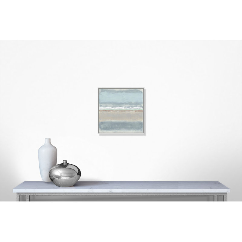 Serenity 2 - Painting Print on Canvas by Filippo Ioco, White, 24" H x 24" W x 2" D