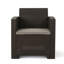 Ensemble de 2 fauteuils club d'extérieur en faux osier avec coussins imperméables-1248747314-1248747313