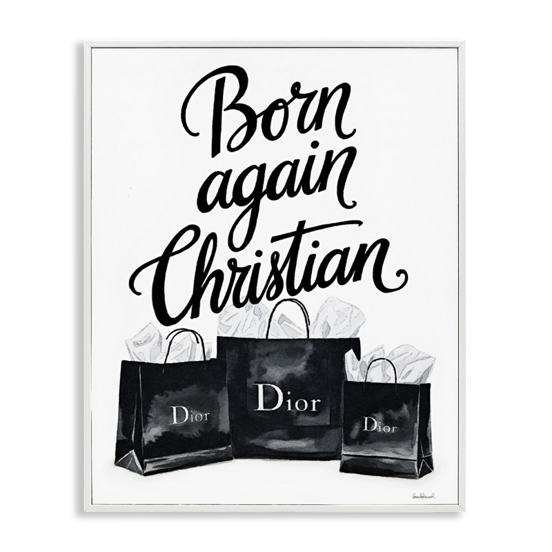 Giclée encadrée, «Born Born Again» par Amanda Greenwood, H 20 po x l 16 po, Estampe numérique encadrée blanc bord de mer