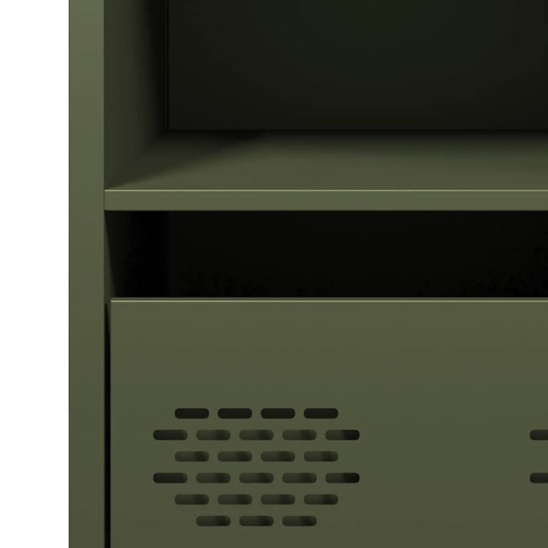 Ambry 68cm Sideboard, Olive Green