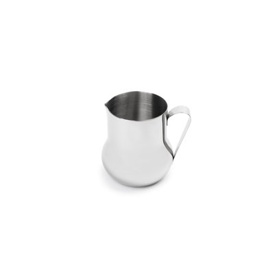 Fox Run Creamer/Frother Pitcher, Stainless Steel, 13-Ounce