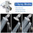 Massage/Jet Dual Shower Head 1.8 GPM GPM