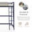 Audreena Metal Loft Bed-340068174-340068172