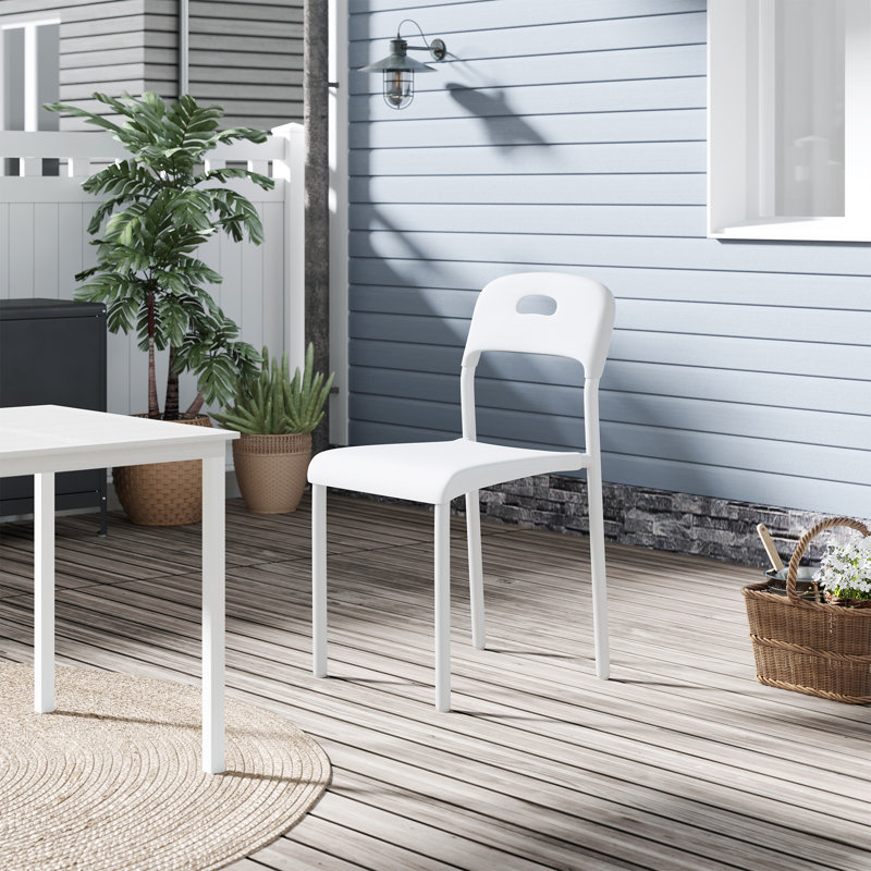 Upholstered Dining Chair, 1, White