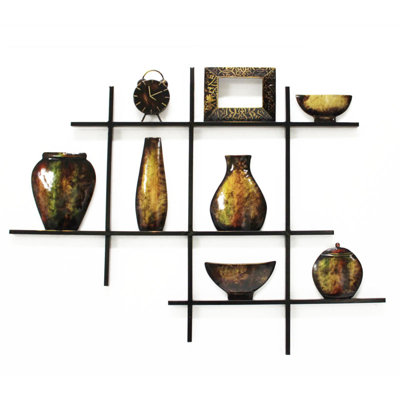 Shelf Scene Metal Wall Décor