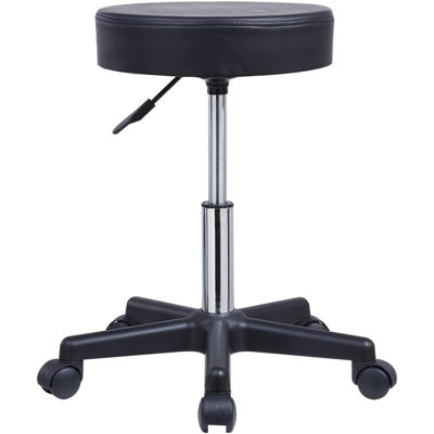 Adjustable Height Ergonomic Stool with Wheels