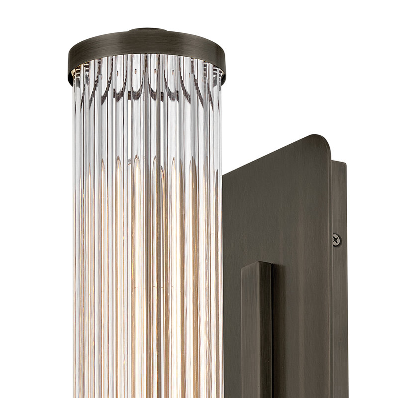 Hinkley Ellery Medium Single Light Sconce, Black Oxide
