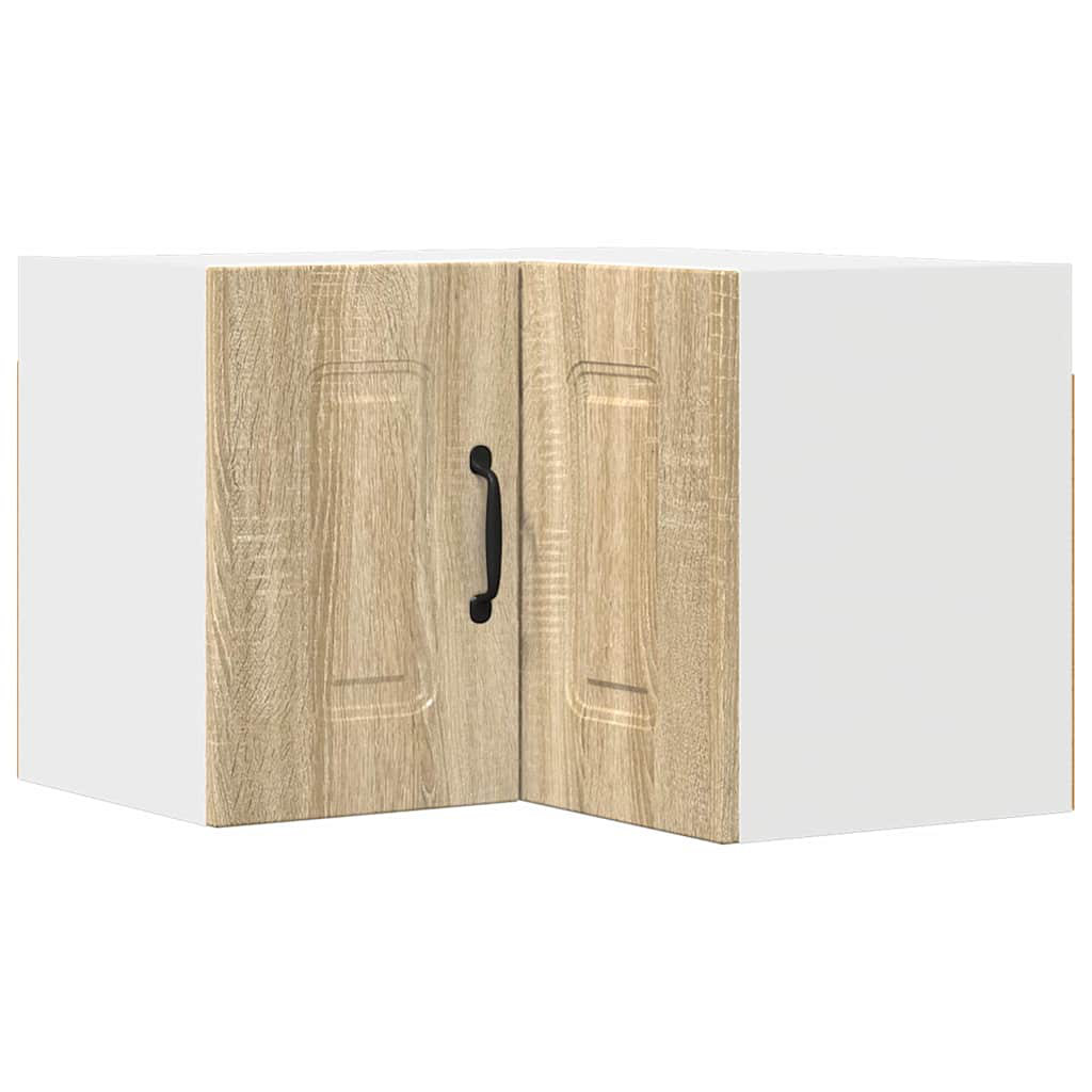 Vidaxl Kitchen Wall Cabinet Old Wood 57 X 57 X 40 Cm Engineered Wood