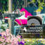Plastic Stake Birdbath-178664239