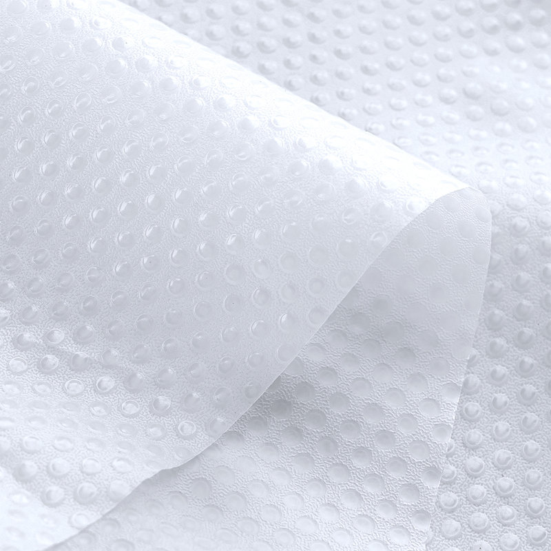 Doublure à pois Shadiyah, Blanc