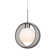 Luminaire suspendu géométrique 1 lumières simple Spigner