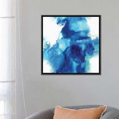 «Ascendant in Blue I» par Daniela Hudson - reproduction d'art