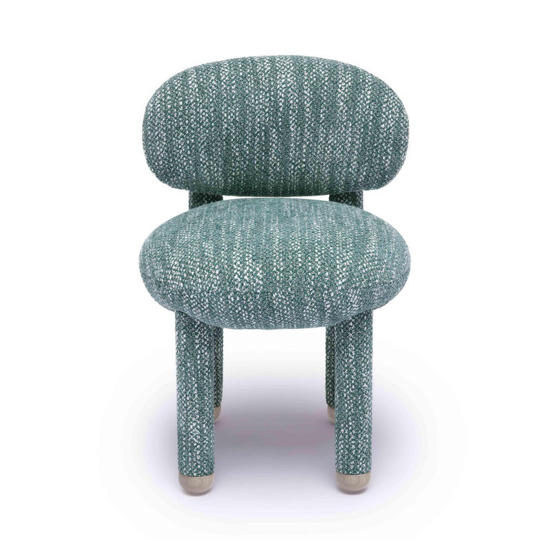 Colgin Nubby Side Chair, Teal