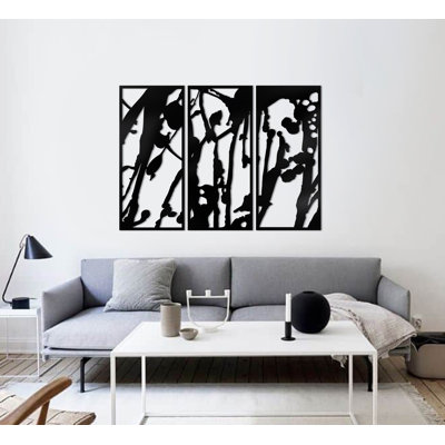 Ensemble de 3 décorations murales