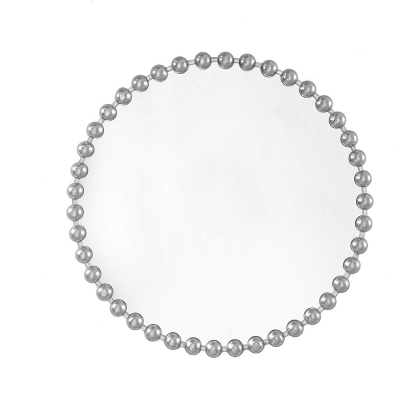 Miroir mural rond 36 po, 36,07 po x 36,07 po, Argent