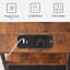 30cm W Metal Bedside Table