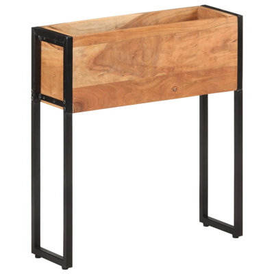 Planter Solid Acacia Wood
